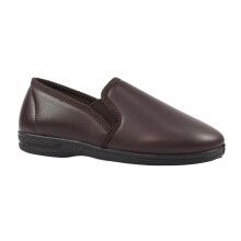 (6 UK, Brown) Lazy Dogz Mens Trent II Slippers