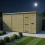 17 x 10 Pent Shed Tanalised (Single Door, No Windows) 3