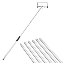 Raspador de Neve para Telhado-Duoku-Equipado com Lâmina de Alumínio, Rodas Práticas e Cabo, para Remover Neve e Folhas