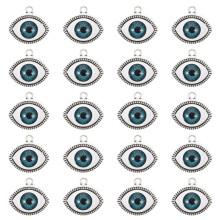 20St Fijne Evil Eye Bedels, Voor Oorbellen En Armbanden