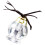 1Fles Hanger Ketting Multikleuren Dames En 1