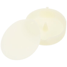 1 Silicone Asbak Met Beige - Hittebestendig En Draagbaar