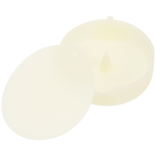 1 Silicone Asbak Met Beige - Hittebestendig En Draagbaar