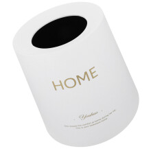 1X Slanke Witte Dubbele Afvalemmer Voor Keuken En Slaapkamer