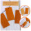 25St Lege Bamboe Sleutelhanger Labels Voor Eigen Ontwerp 6