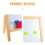 1Set Multifunctioneel Krijtbord Wit Voor Diner En Menu 4