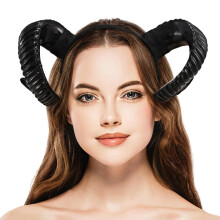 1Horns Hoofdband Party En Halloween Nepschapenhoorns Comfortabel