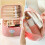 2St Roze Gewatteerde Make-Up Travel Organizer Vrouw 8