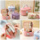 2St Roze Gewatteerde Make-Up Travel Organizer Vrouw 7