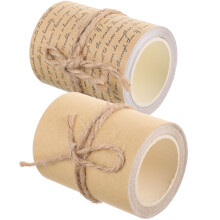 2 Papieren Tape Voor Journal En Geschenkdecoratie