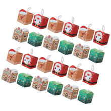 24St Feest Snoepdozen Papieren Geschenkdoos Kerst Decor