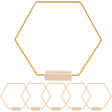 6 Set Metalen Bloemvormige Hoops Diy Droomvanger Ringen