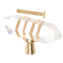 1Elegante Ladeknop Goud Voor Slaapkamer En Badkamer