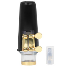 1Set Transparante Alto Sax Mondstuk En Ligatuur Set Kit