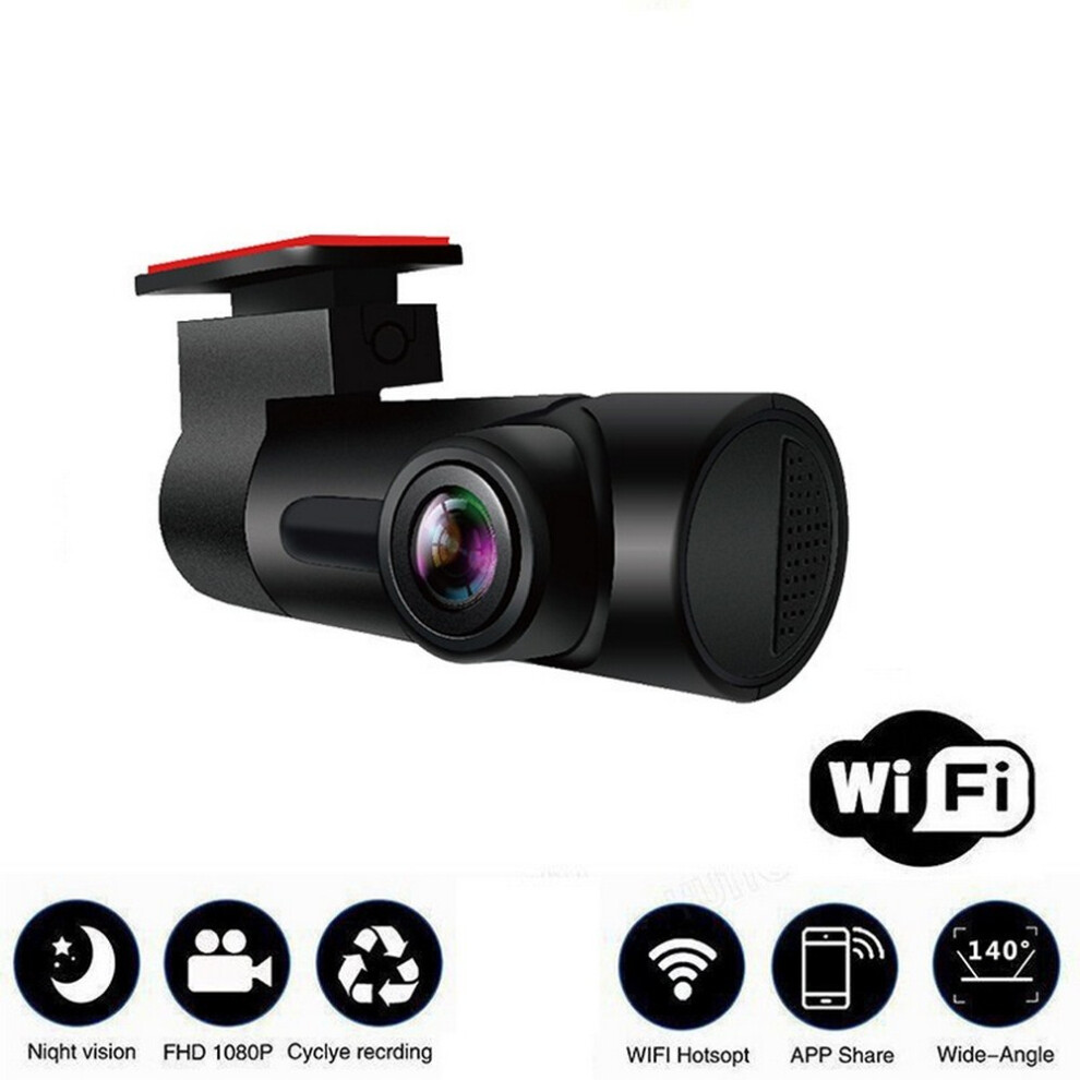 Wifi 1080P Hd Mini Dash Cam Night Vision Parking Monitor Recorder 4048712648680