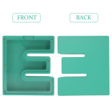 1Clear Spaarpot Met Letterdesign Lichtgroen Voor Munten