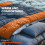 Outsunny Outsunny Double Sleeping Bag with 2 Pillows, 220 x 160cm Sleeping Bag 9