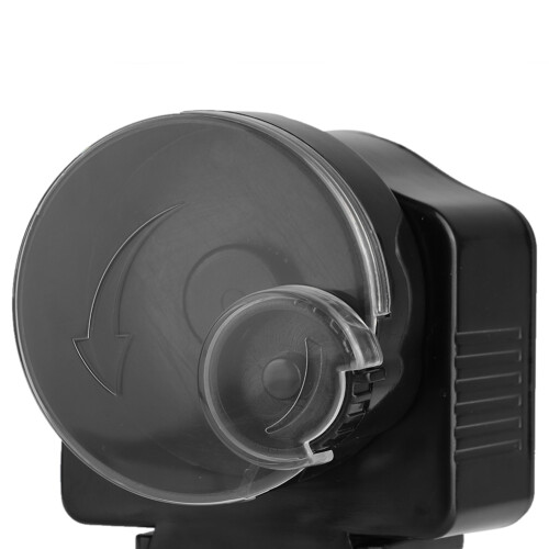 Futterspender Timer Aquarium Schwarz 2