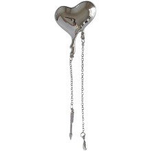 1Hartjesbroche Ketting Dames Feestelijke Accessoire