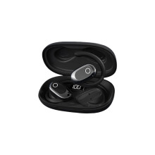 (black) Comfort Bone Conduction Bluetooth Sports Earbuds Long Play HiFi Premium Design