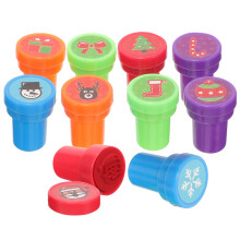 1Set Xmas Stempels Voor Kinderen DIY Kunstknutsel Met