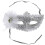 1Elegante Venetiaanse Masker Wit Met Halloween 1