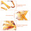 1Set Haarkam Set Van Plastic Met Vintage Design 6