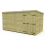 17 x 8 Pent Shed Tanalised (Double Door, No Windows) 3