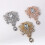 1Delicate Rhinestone Broche, Modieus Accessoire Dames 9