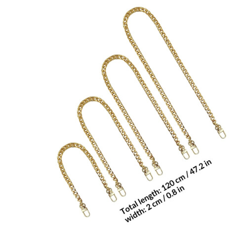 4St Stevige Gouden Chain Strap Voor Draagbare Schoudertas 1