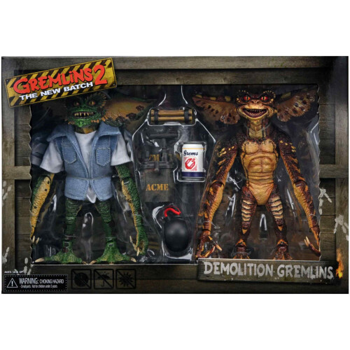 NECA Demolition Gremlins 2 Brain & Stripe Ultimate NECA 6″ Action Figures New 1