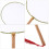5St Duurzaam Bamboe Graffiti Handwaaier Creatieve DIY Projecten 5