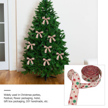 2Rols Delicate Katoen Geschenk Lint Voor DIY En Feestdecoratie