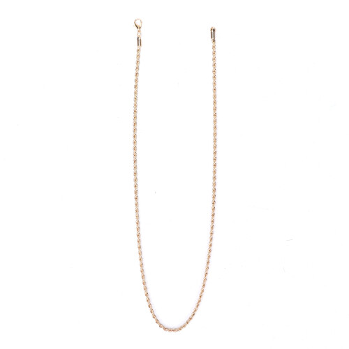 Goldene Edelstahlkette für Damen 1