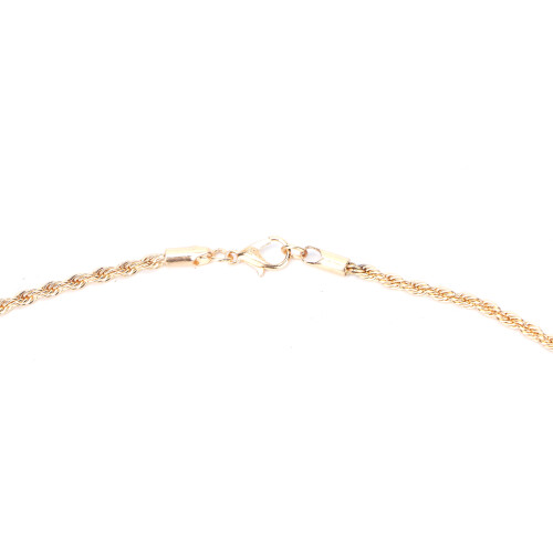 Edelstahl Halskette Gold, 50,8 cm 2