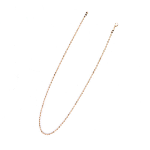 Goldene Edelstahlkette für Damen 1