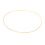 Modische Halskette, Edelstahl Gold 8
