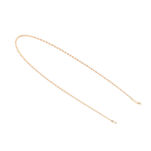 Goldene Edelstahlkette für Damen 2