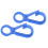 Hartplastik Karabiner 50er Pack 16