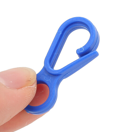 Hartplastik Karabiner 50er Pack