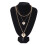 Herz-Anhänger Layer-Kette Gold 19