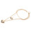 Goldene Halskette Layer Herz 15