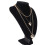 Goldene Layerkette Herz Damen 20