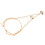 Goldene Halskette Layer Herz 11