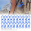 50 blaue Karabinerhaken 11