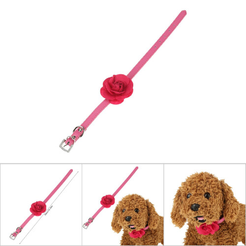 Romantisches Rosen-Halsband für Haustiere 2