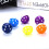 Katzenspielzeug: Ball mit Glocke 4cm 3