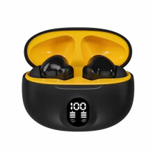 (Black) Wireless Gaming Bluetooth Headset Mic Noise Reduction HiFi Bass