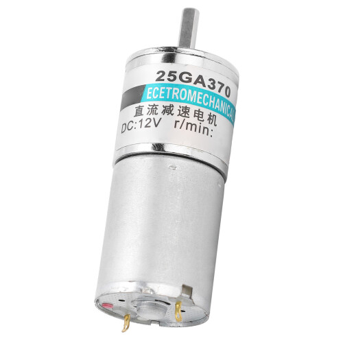 Mikro DC-Motor XD-25GA370 12V 5RPM 1