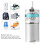 Gleichstrom Motor XD-25GA370 12V 5U/min 17